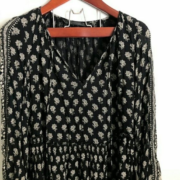 Zara Trafaluc Boho Babydoll - Picture 2 of 2